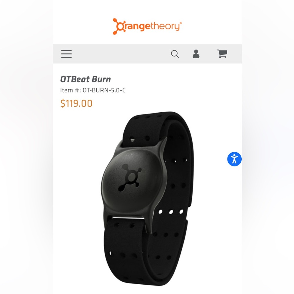OrangeTheory Heart Rate Monitor OTBeat